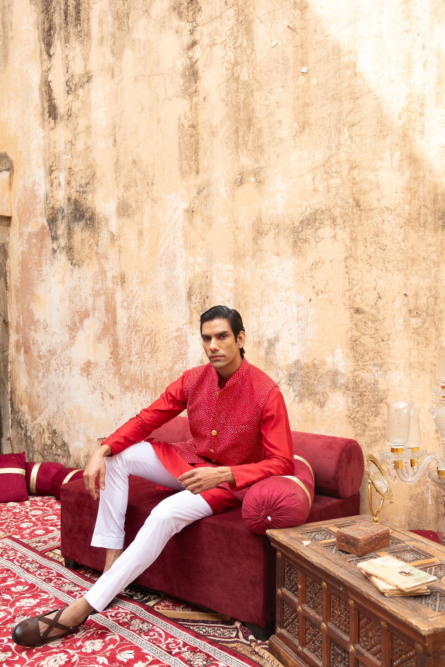 Udayveer Koti Kurta Set