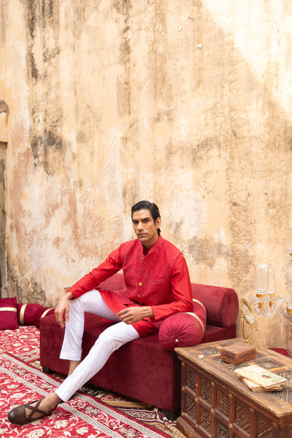 Udayveer Koti Kurta Set
