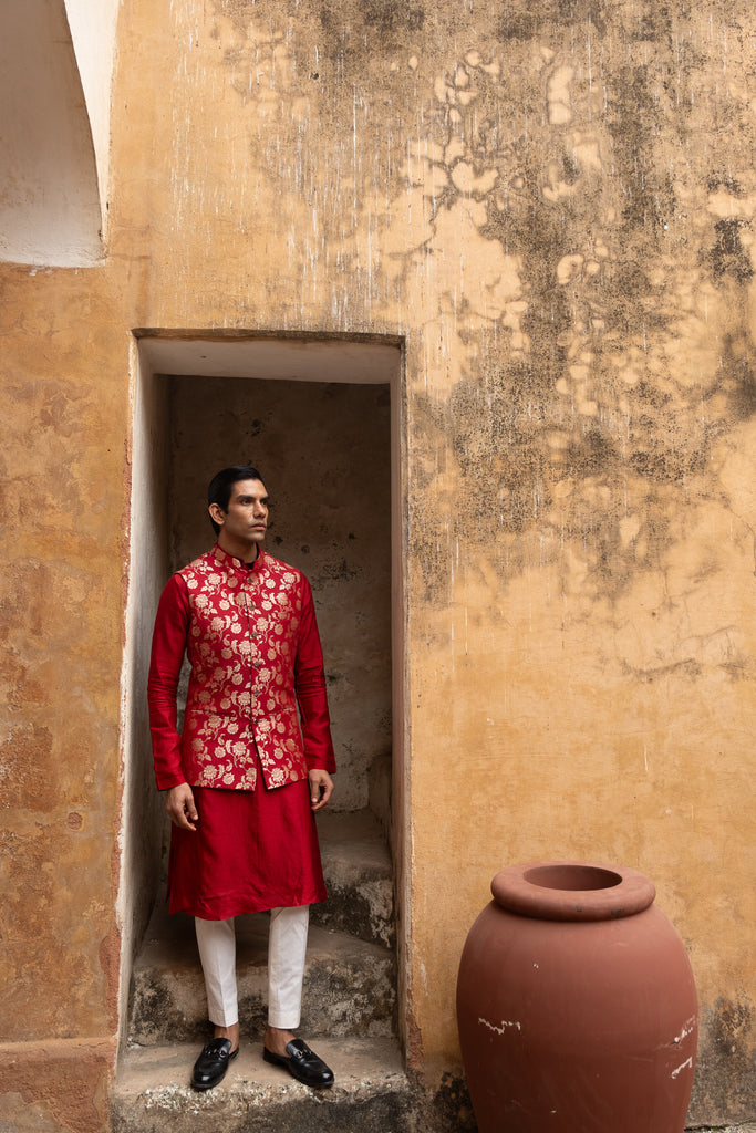 Rudra Pratap koti kurta Set