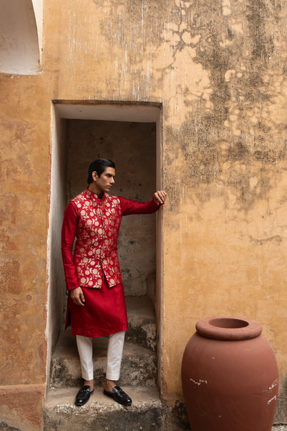 Rudra Pratap koti kurta Set