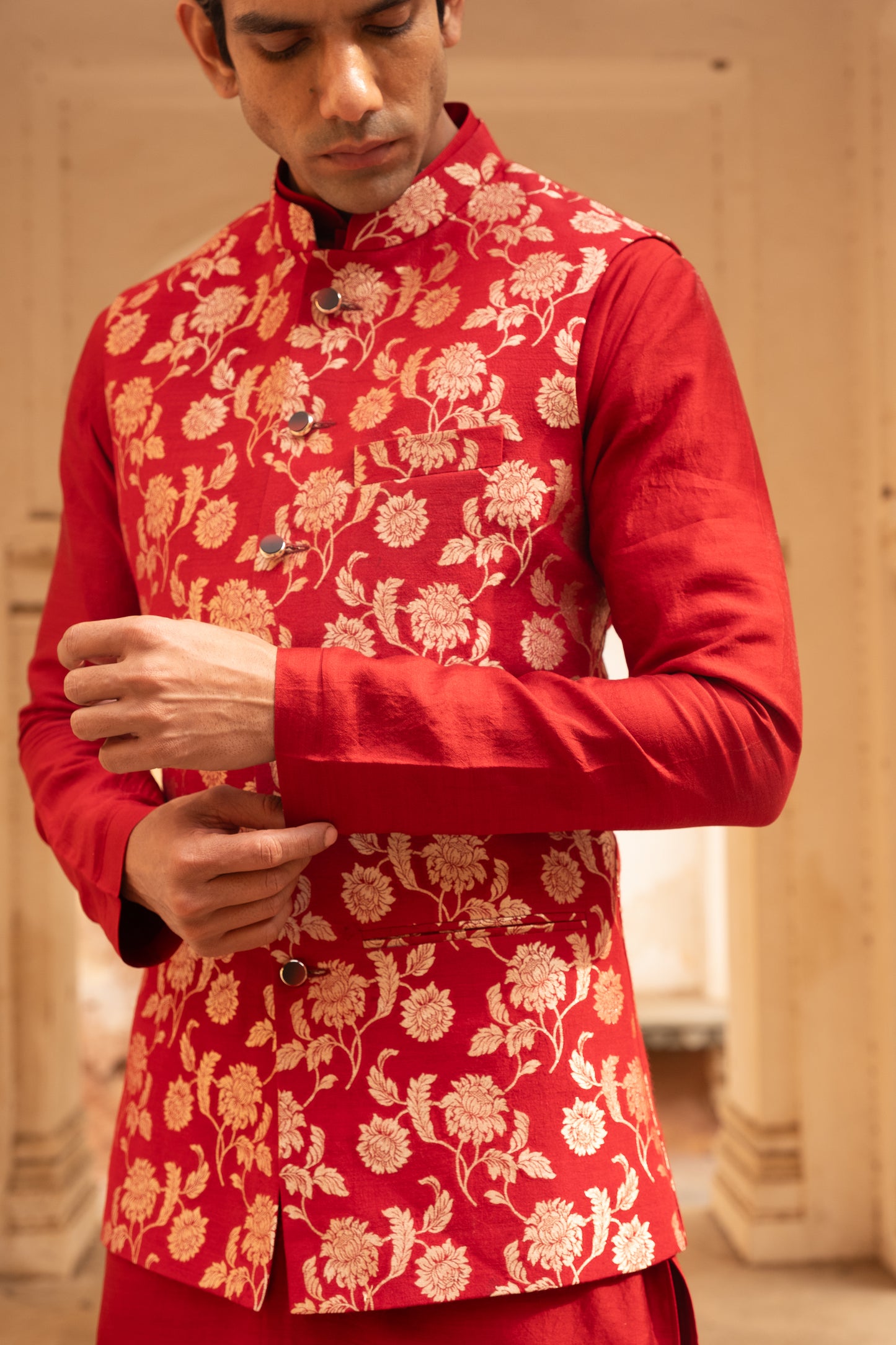 Rudra Pratap koti kurta Set