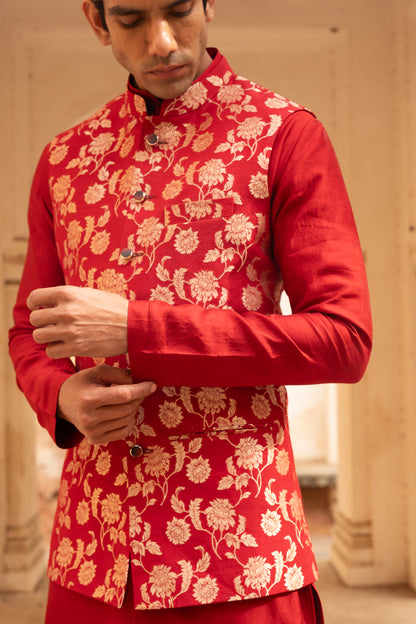 Rudra Pratap koti kurta Set
