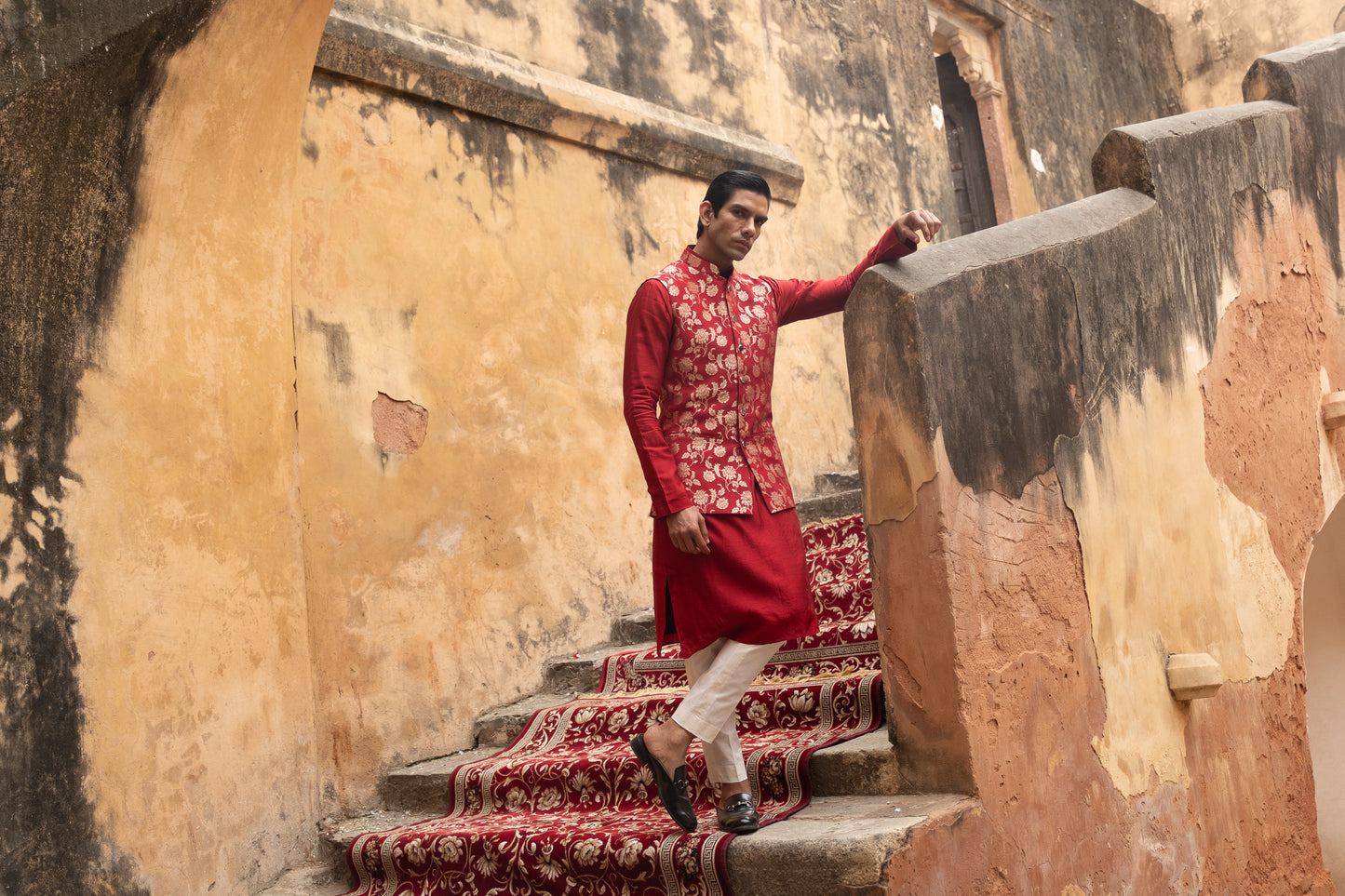 Rudra Pratap koti kurta Set