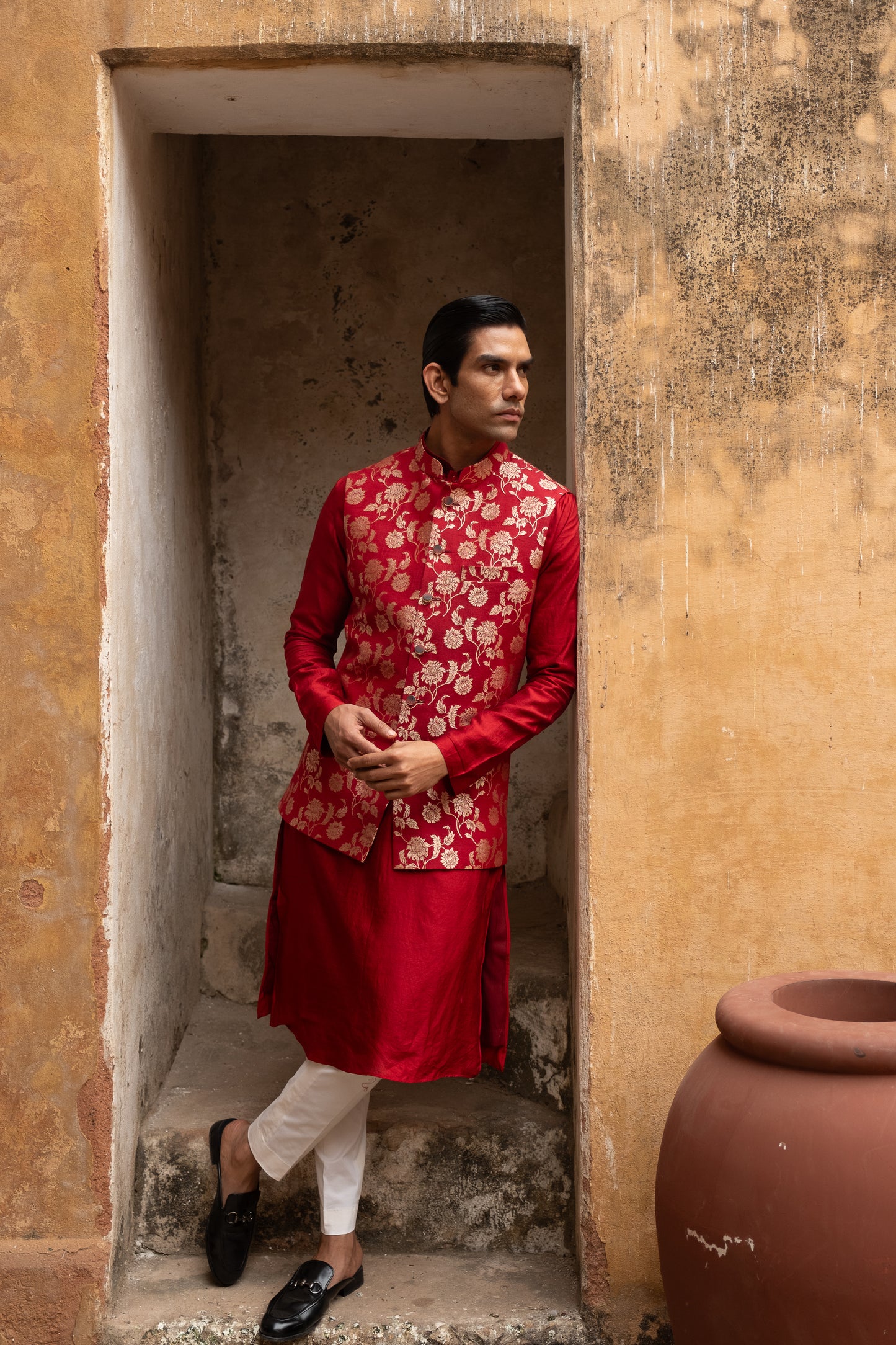 Rudra Pratap koti kurta Set