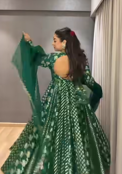 Gurleen Gambhir - Prakruti Anarkali Set