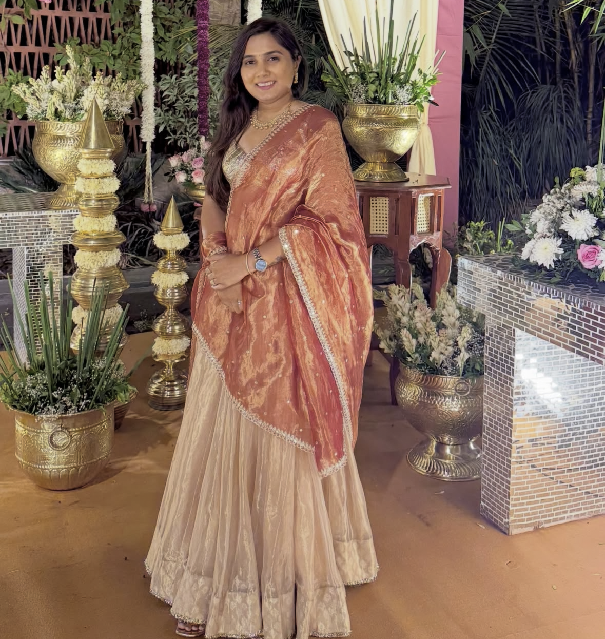 Vaidehi Talaviya - Chaand Lehenga Set - Anjanase