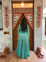 Navratri Firoji sharara set