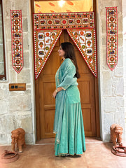Navratri Firoji sharara set
