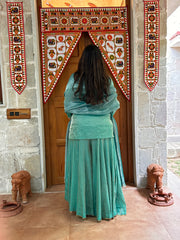 Navratri Firoji sharara set