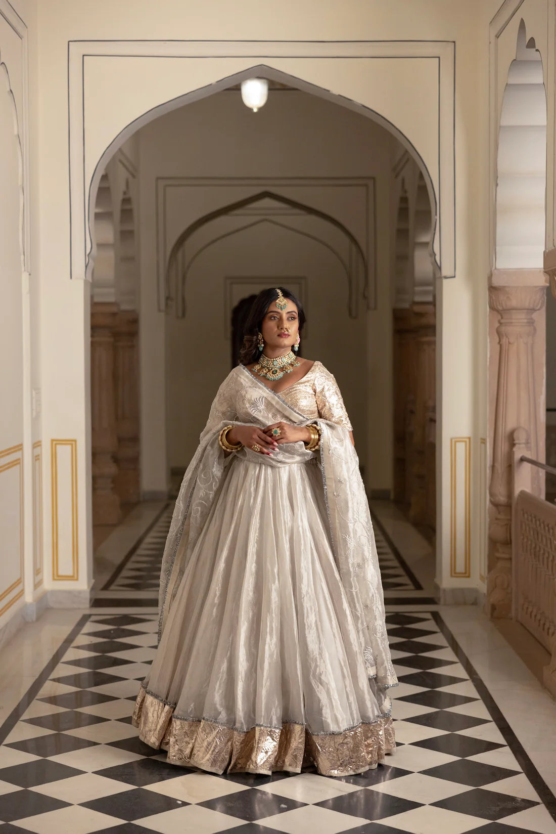 Veena  Dupatta - Anjanase