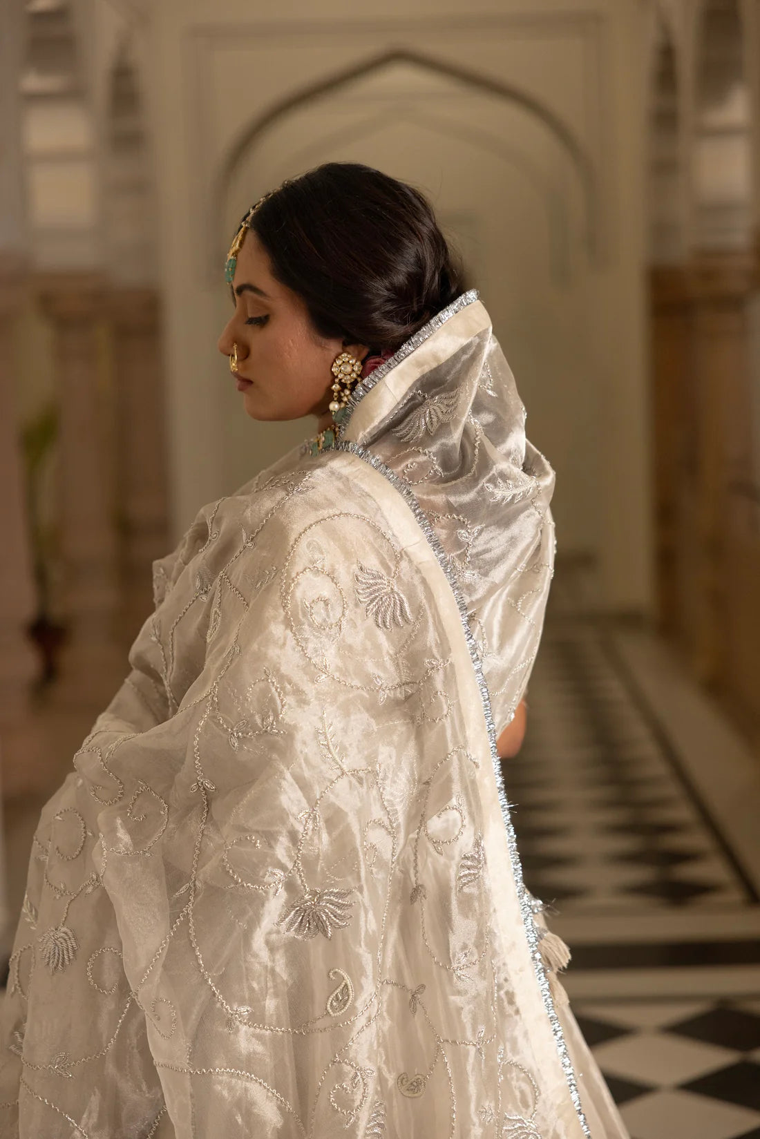 Veena  Dupatta - Anjanase