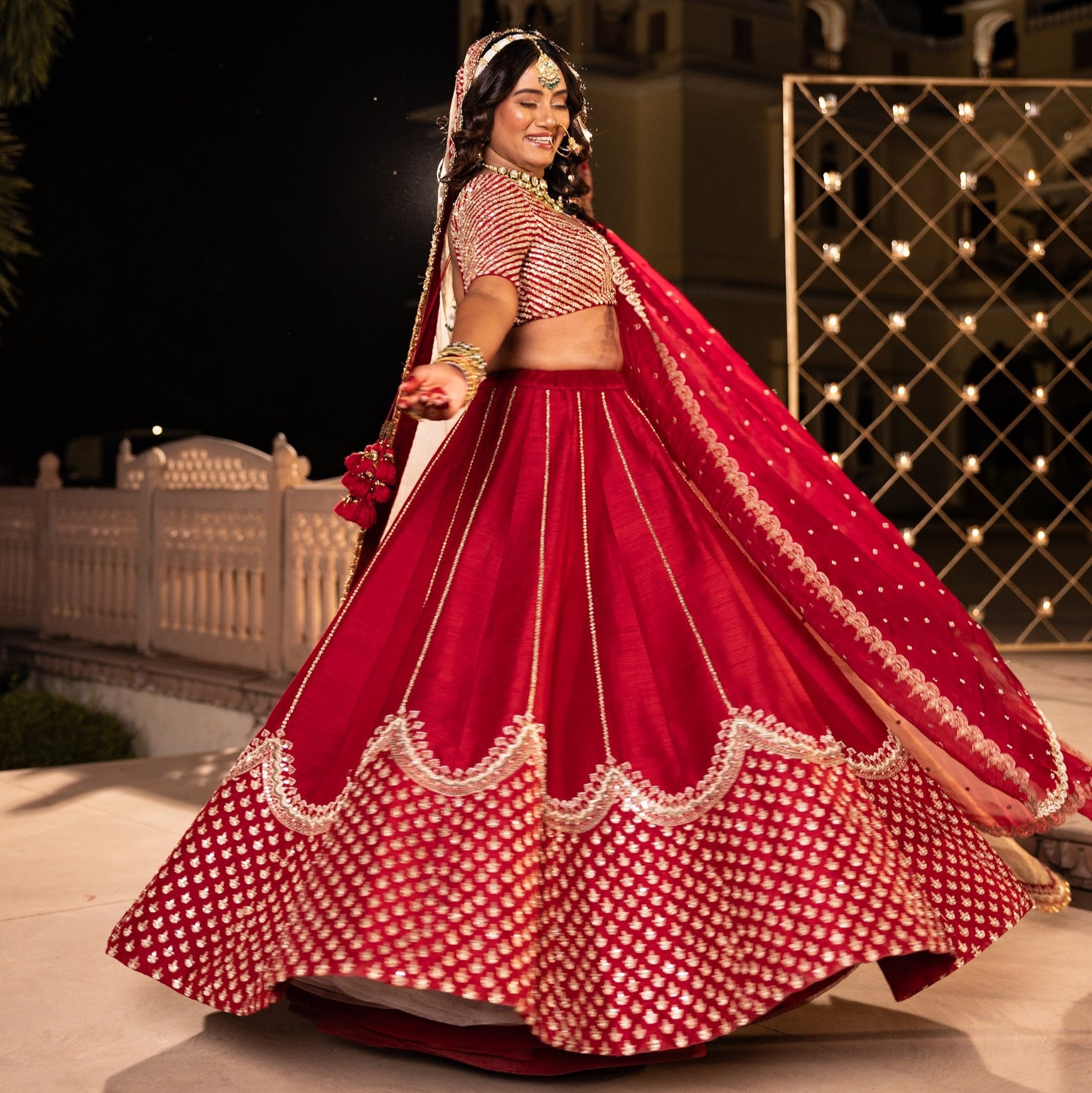 Navratri Chandrawati Lehenga Set