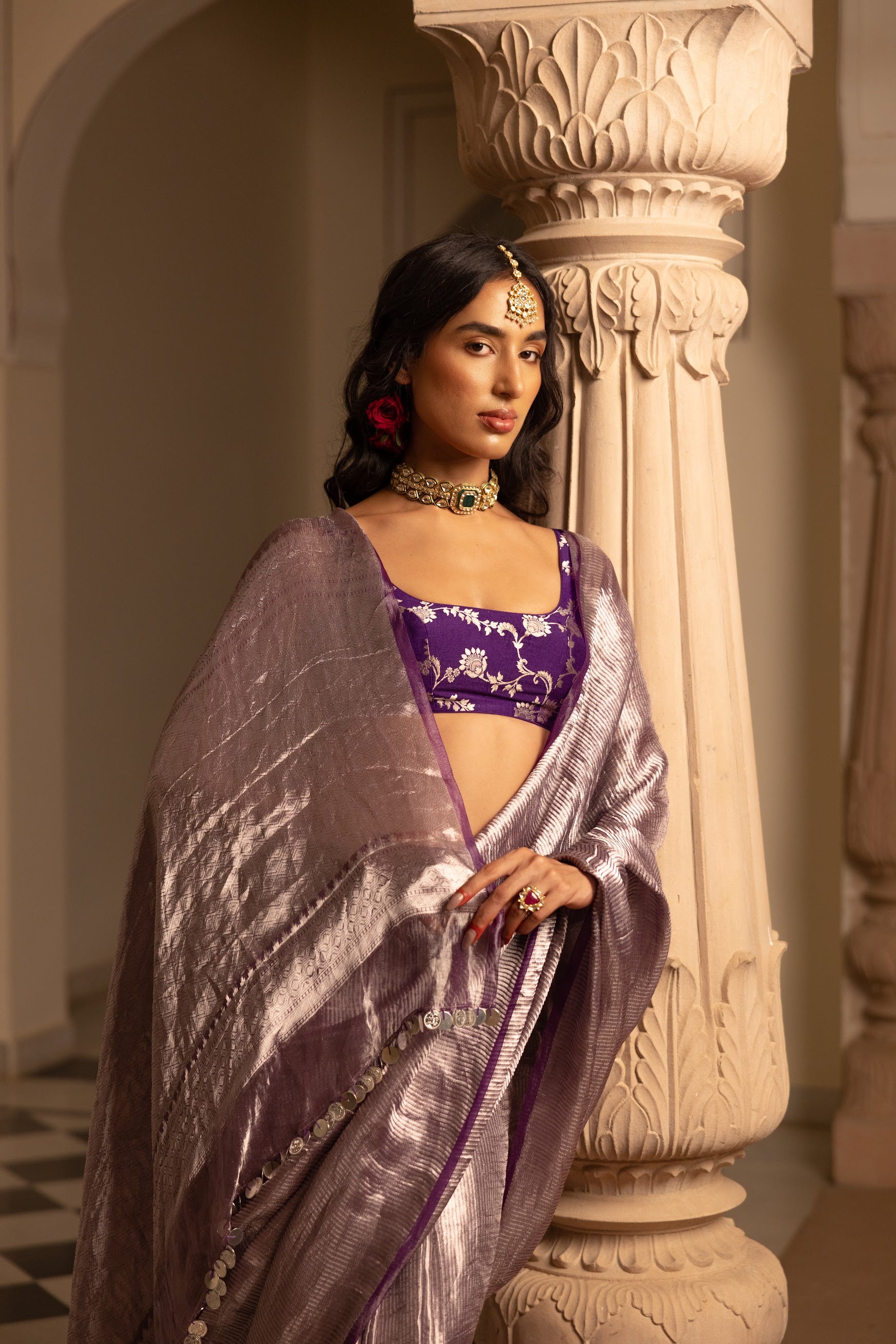 Tissue Saree
