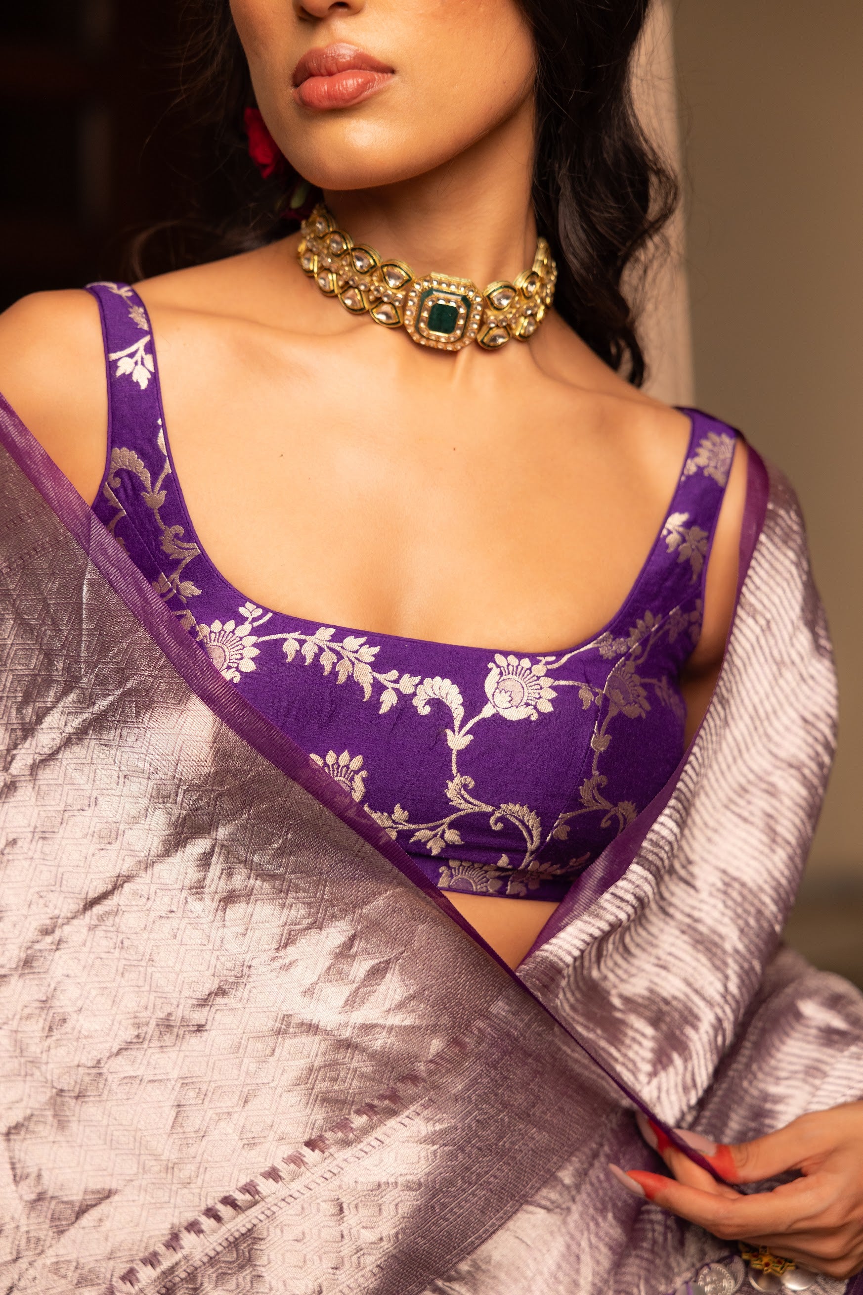 Tissue Saree