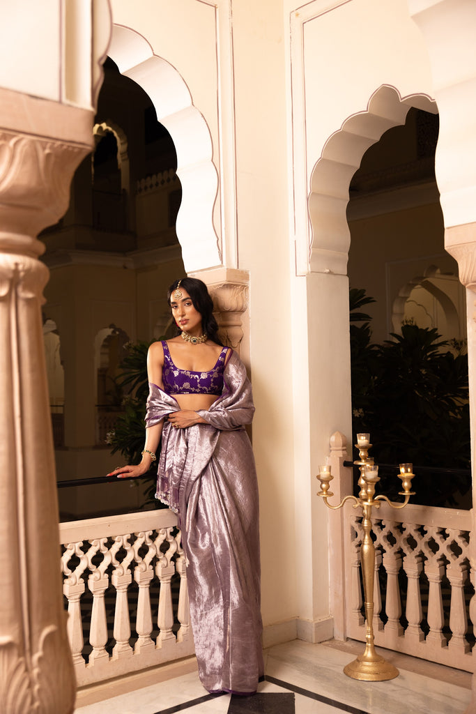 Tissue Saree
