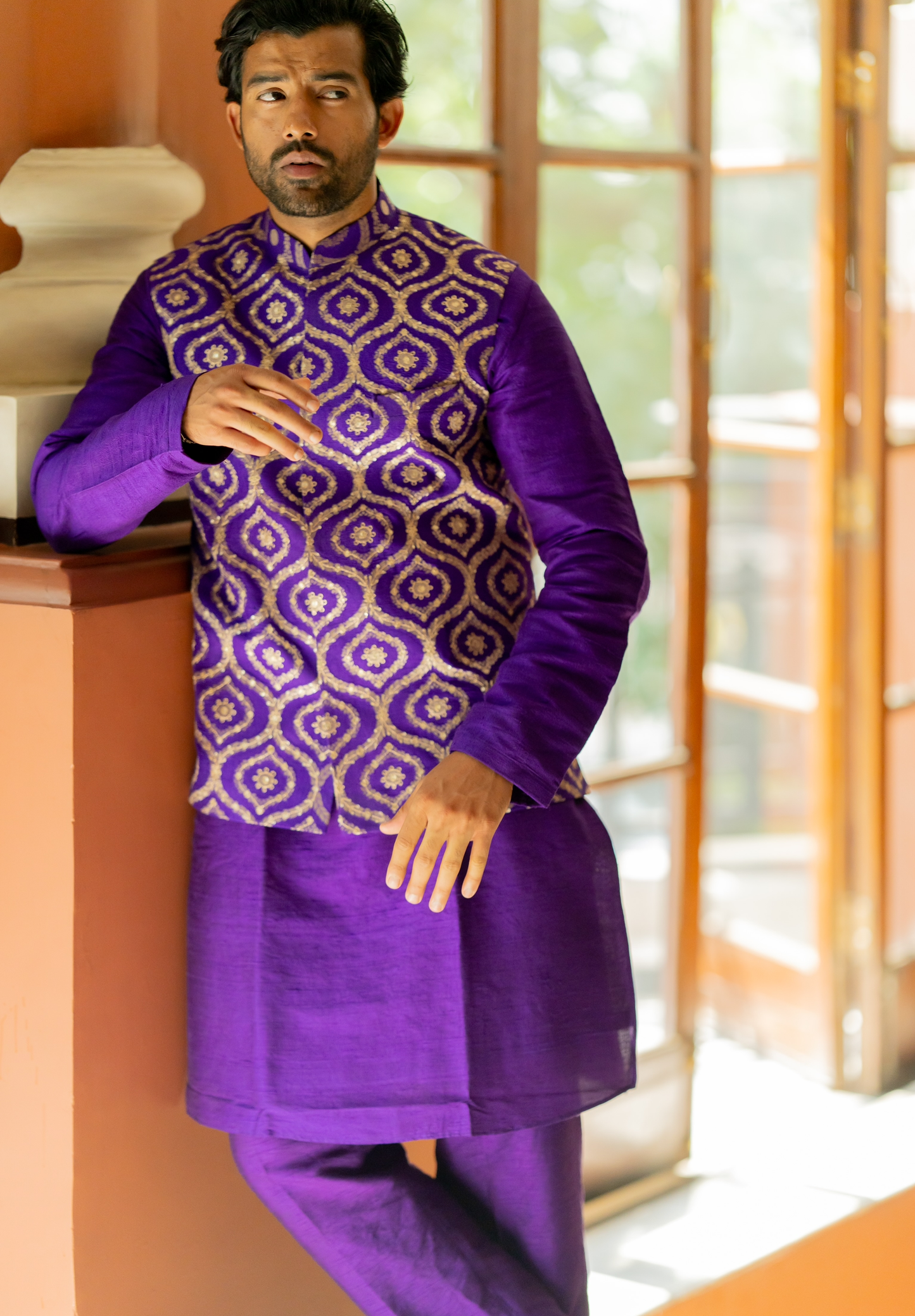 Aditya Koti Kurta Set - Anjanase