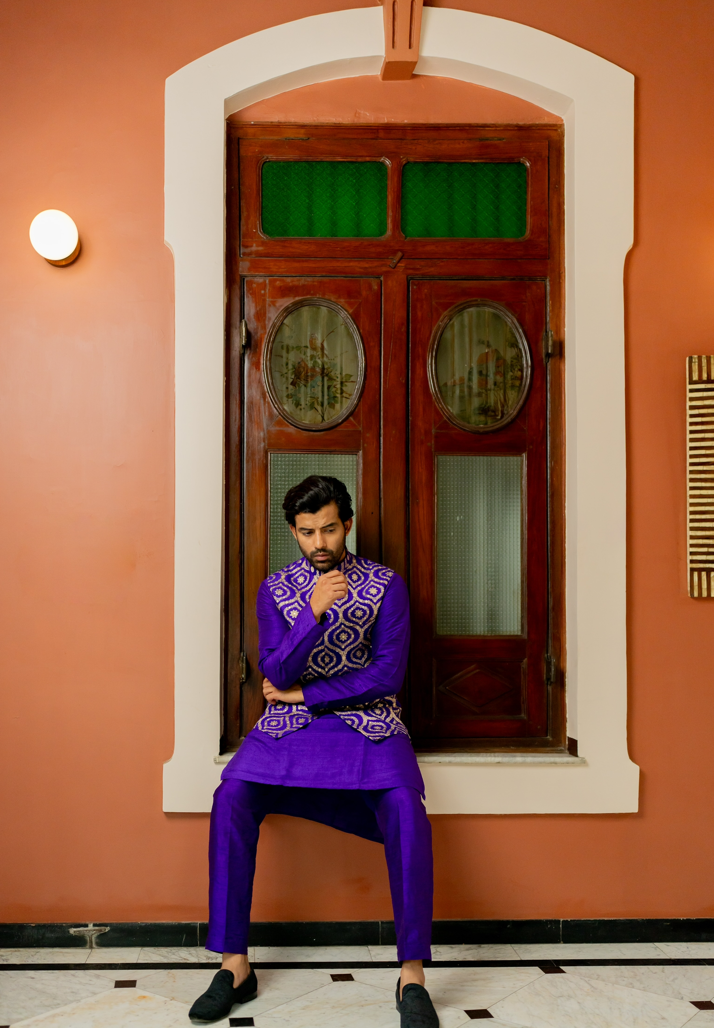 Aditya Koti Kurta Set - Anjanase