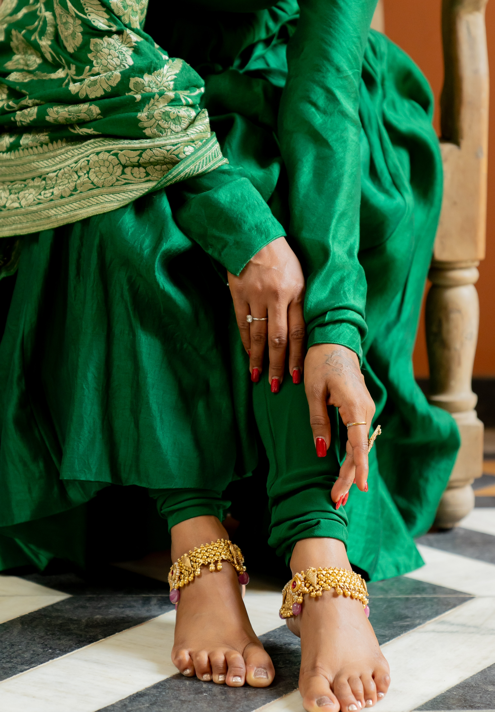 Leelawati Anarkali Set - Anjanase