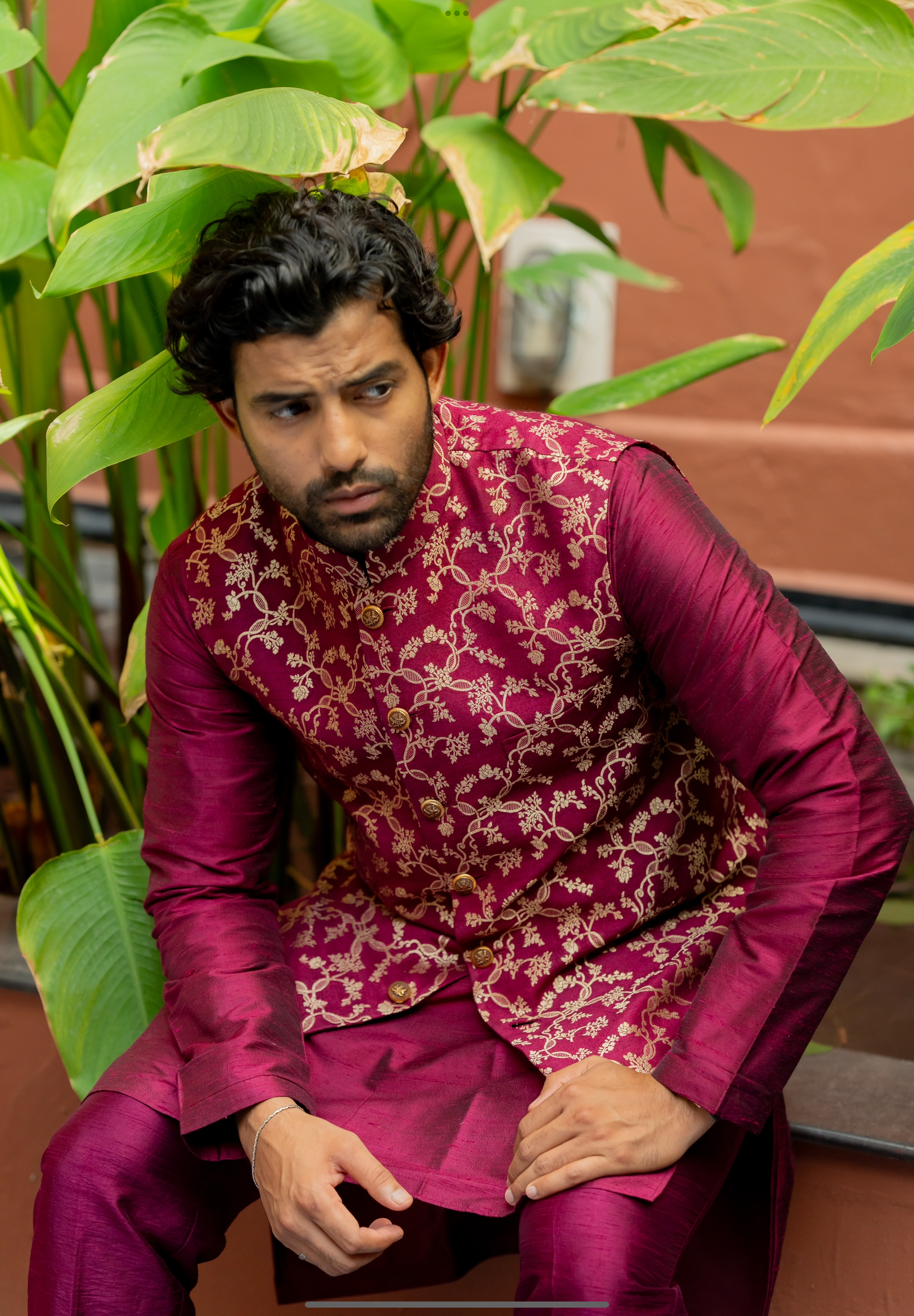 Harivadhan Koti Kurta Set - Anjanase
