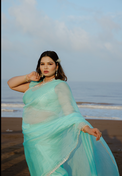 Mili Saree - Anjanase