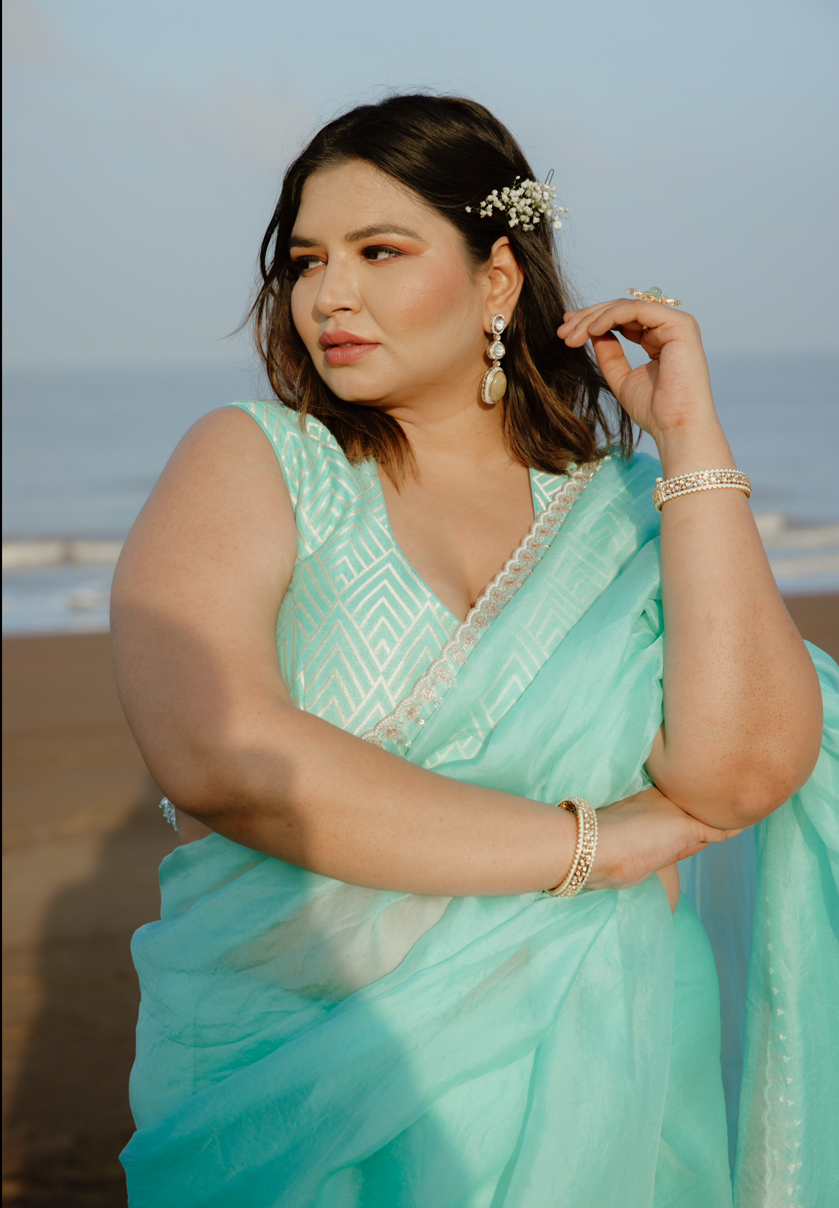 Mili Saree - Anjanase