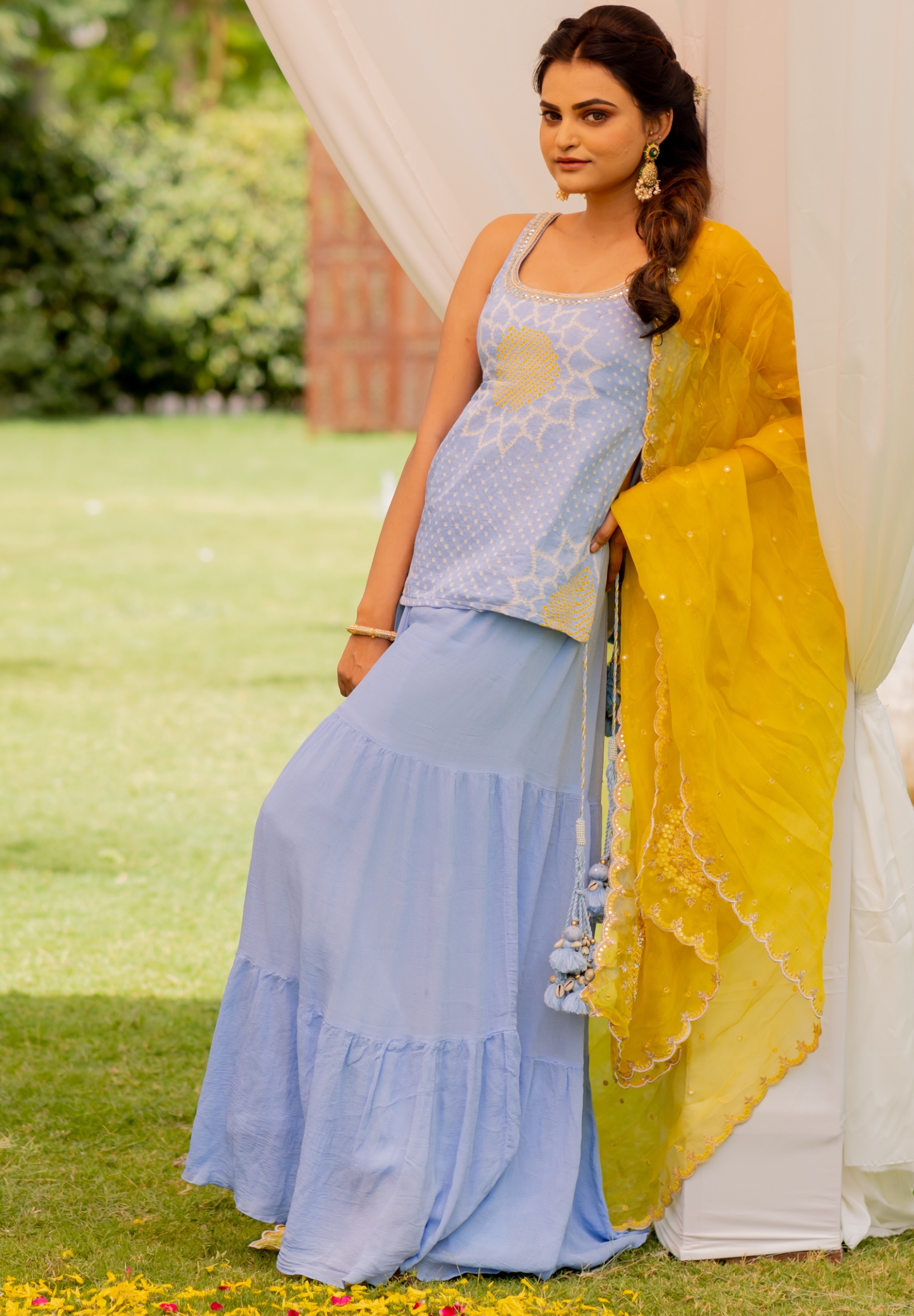 Navratri  Sharara Set