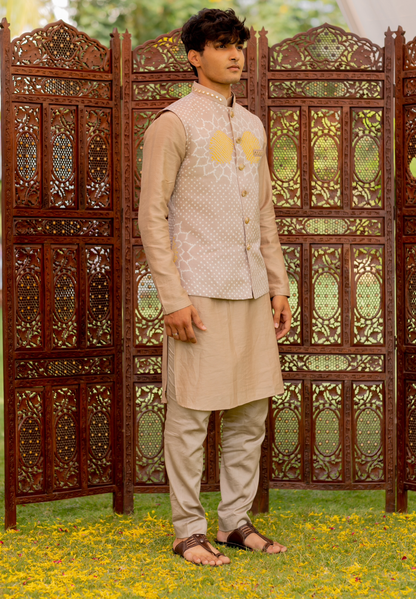 Hrishikesh Koti Kurta Set - Anjanase