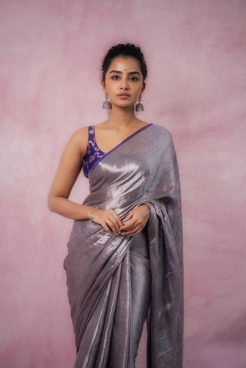 Anupama Parameswaran Saree