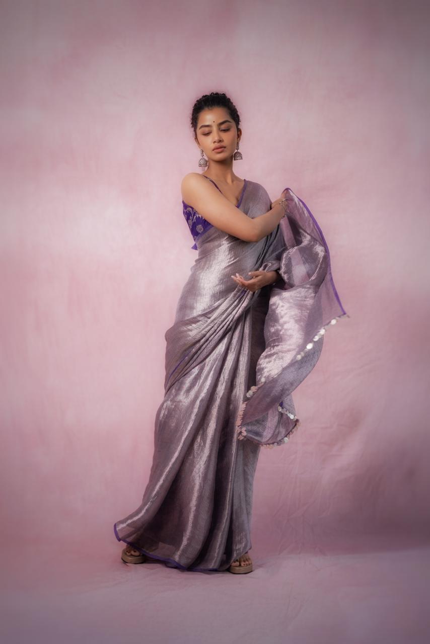 Anupama Parameswaran Saree