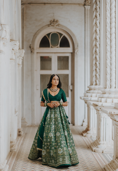 Sajni Lehenga Set - Anjanase