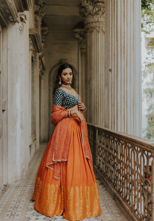banarasi lehenga set