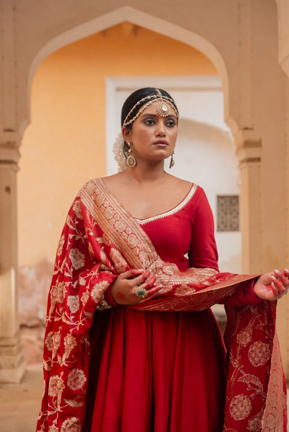 Mrigesha Anarkali Set