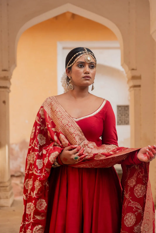 Mrigesha Anarkali Set