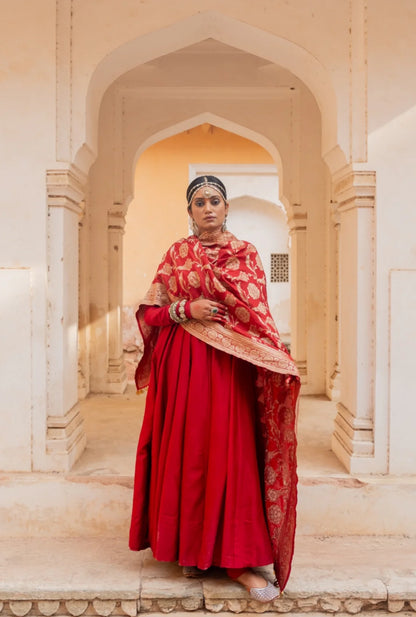 Mrigesha Anarkali Set