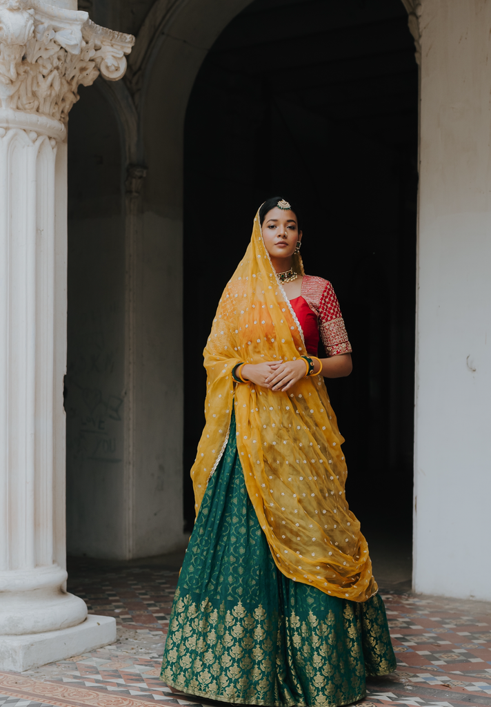 banarasi lehenga set