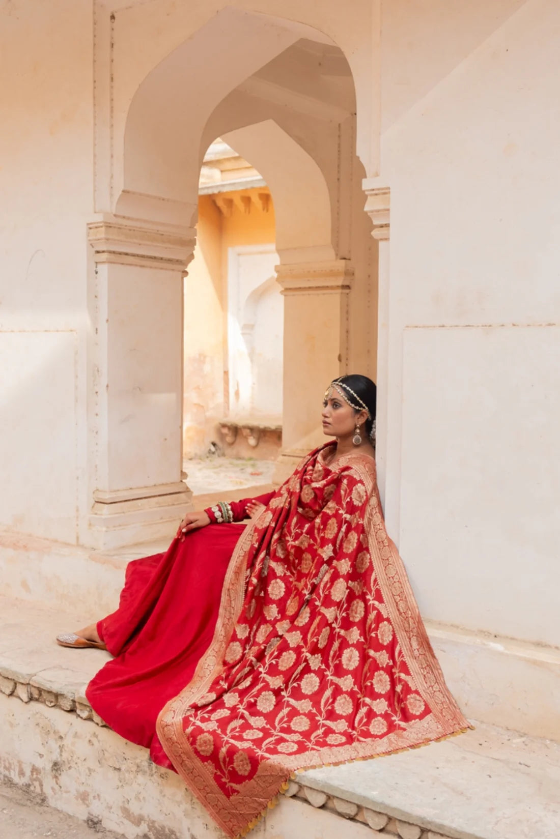 Mrigesha Anarkali Set