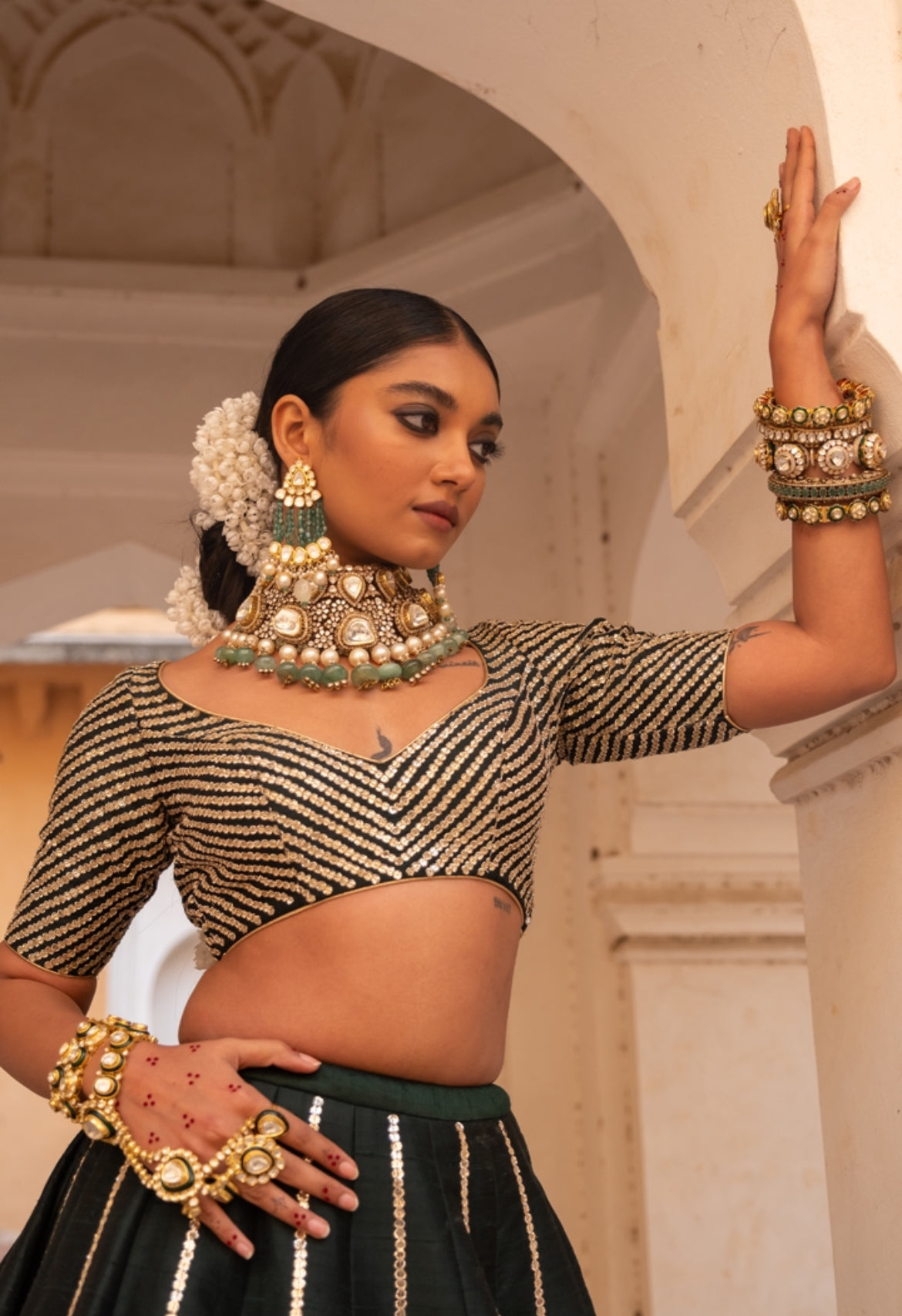 Hemagini Lehenga Set