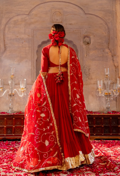 Navratri Chitralekha lehenega set