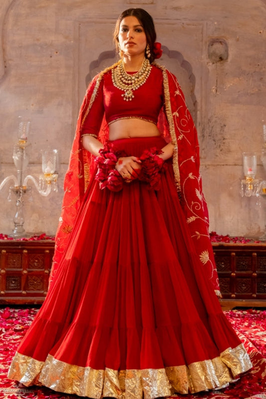 Navratri Chitralekha lehenega set