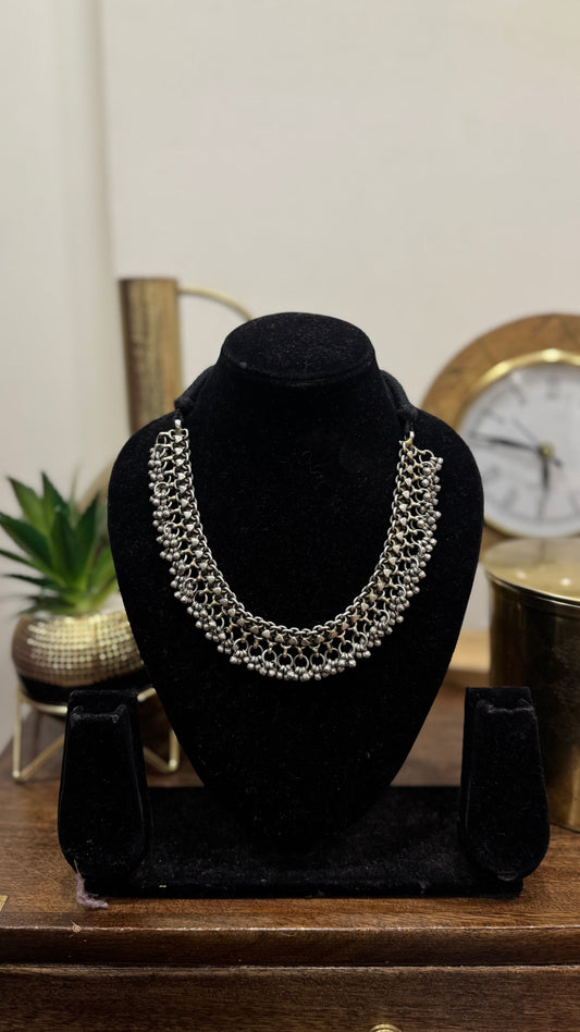 Oxidised Necklace