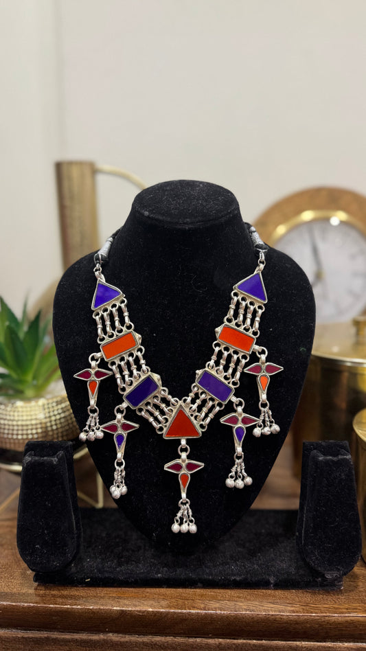 Oxidised Necklace
