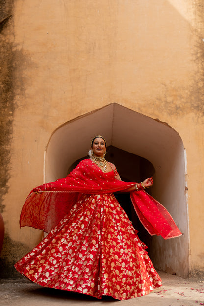 Bhanumati Lehenga Set