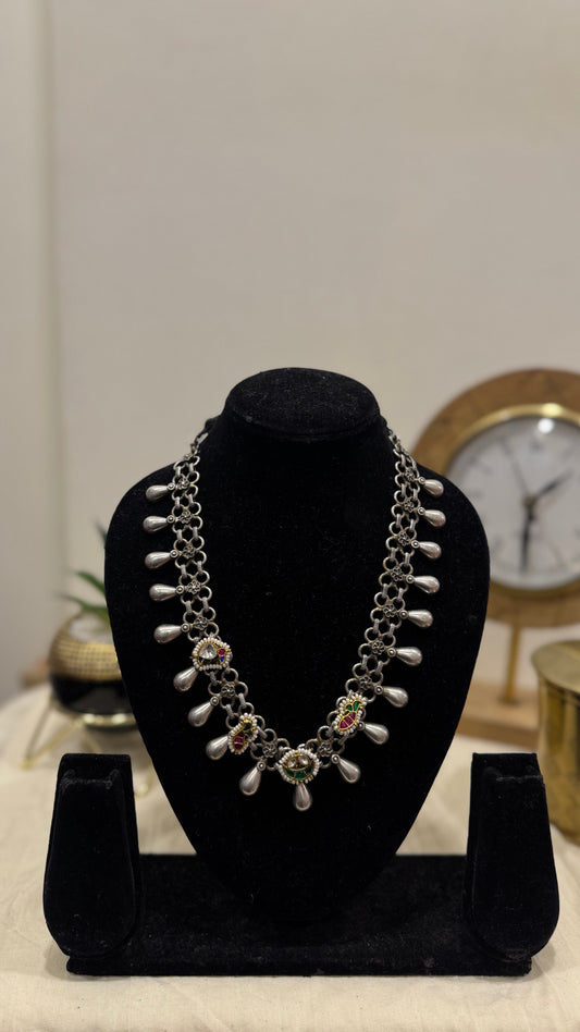 Oxidised Necklace