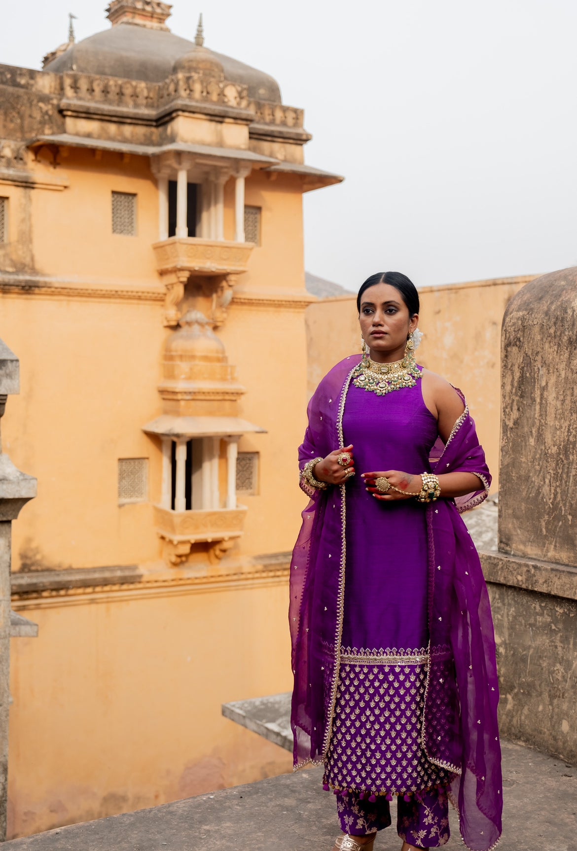 Kalindi kurta Set