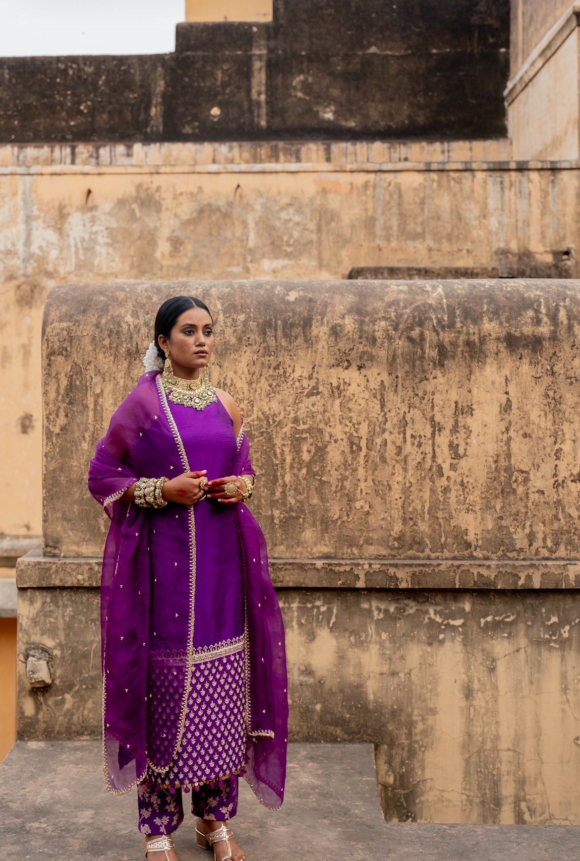 Kalindi kurta Set