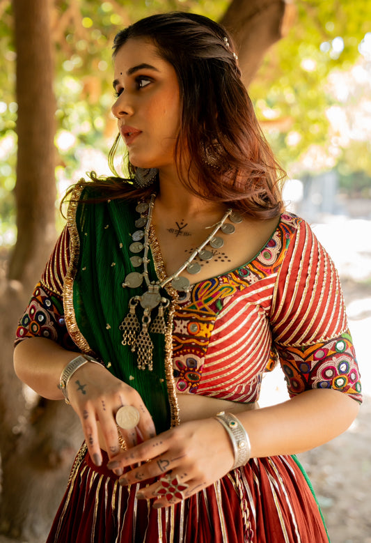 Rhythm Maroon Blouse