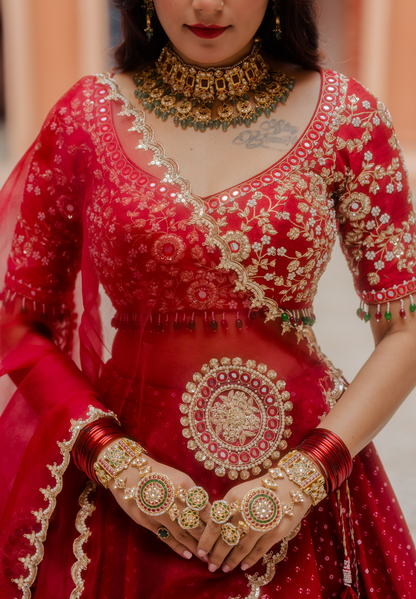 Rasila Lehenga Set - Anjanase