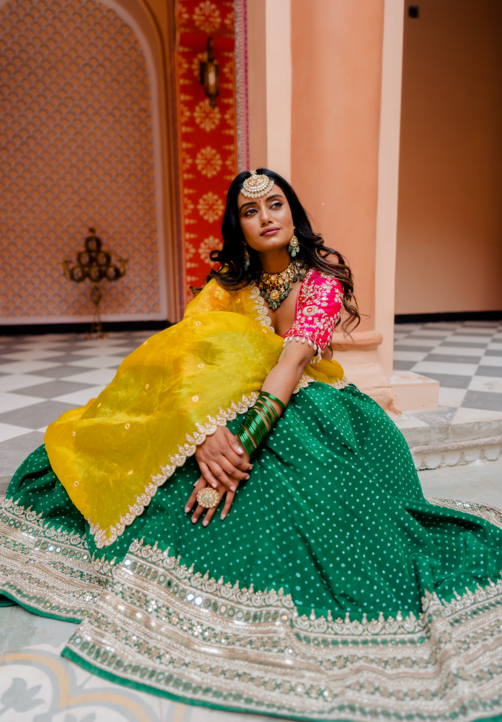 Pratiksha Lehenga Set - Anjanase