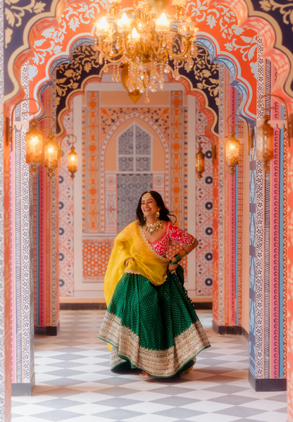 Pratiksha Lehenga Set - Anjanase