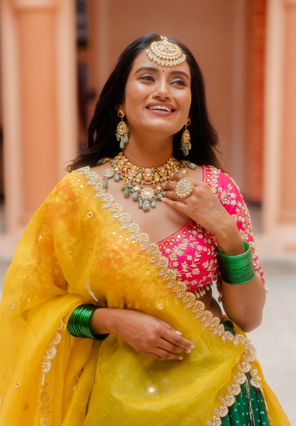Pratiksha Lehenga Set - Anjanase